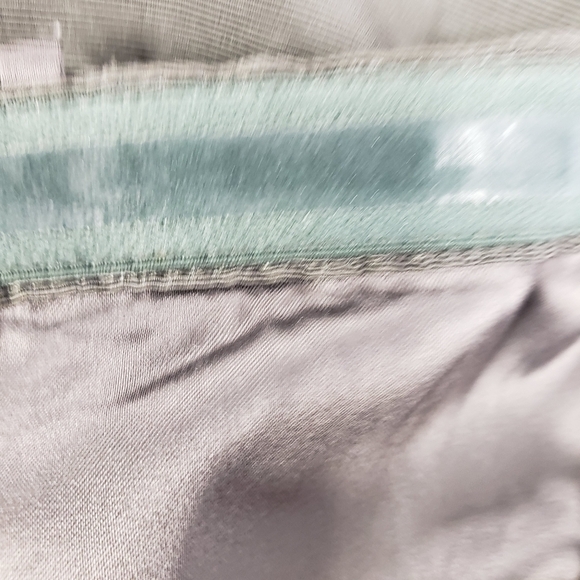 Mm Couture by Miss Me Sexy Strapless Beaded Cocktail Dress Olive Green Large VG - Picture 10 of 16